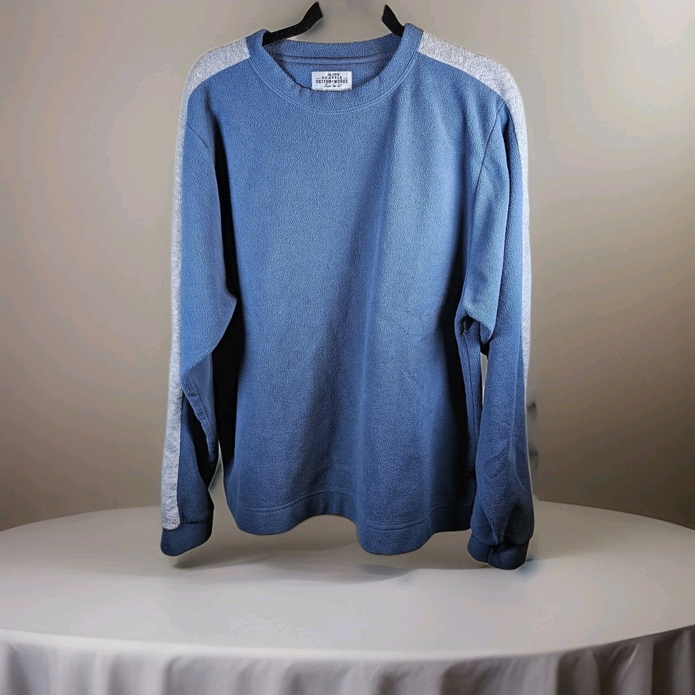 Seattle Cotton Works Sweater, Men's X-Large, Black Red, Blue,Gray Vintage 2000